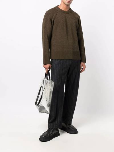 Maison Margiela ribbed knit jumper outlook