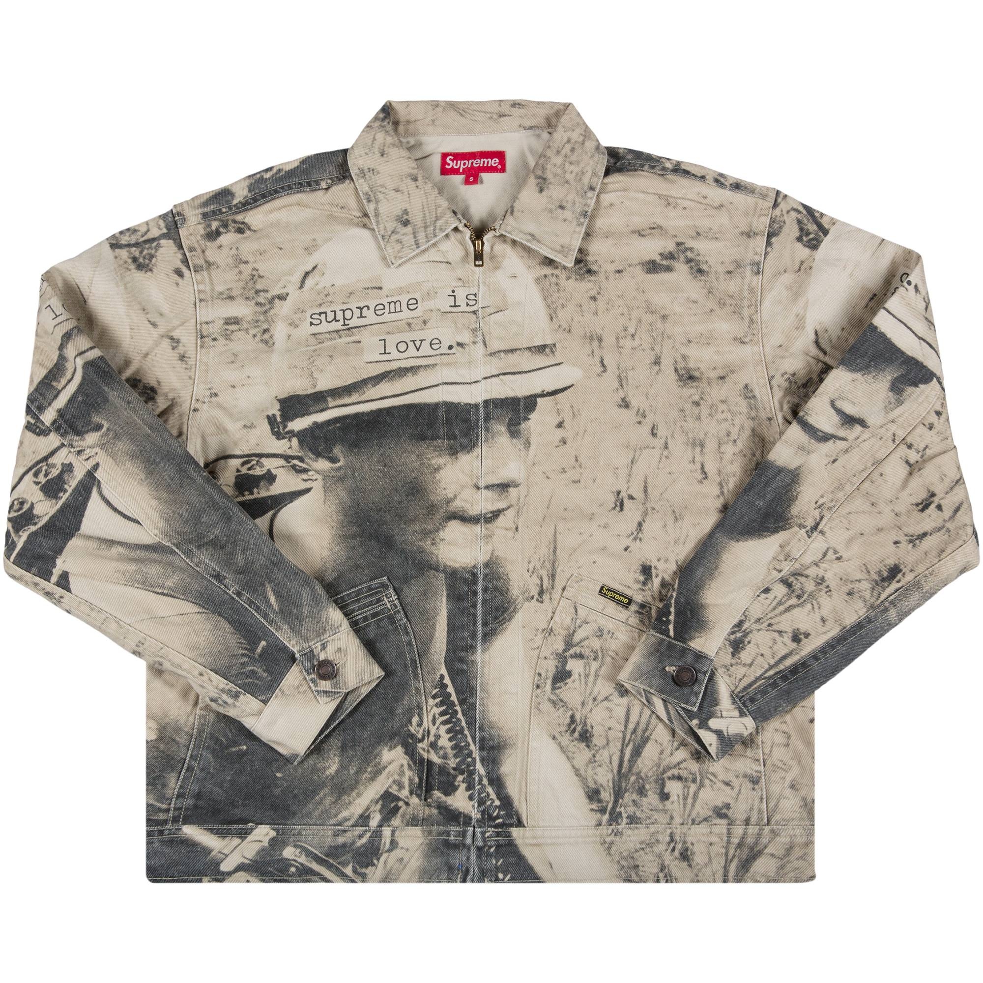 Supreme Is Love Denim Work Jacket 'Tan' - 1