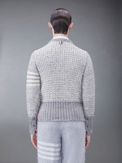 Thom Browne 4-Bar stripe tuck-stitch jumper outlook
