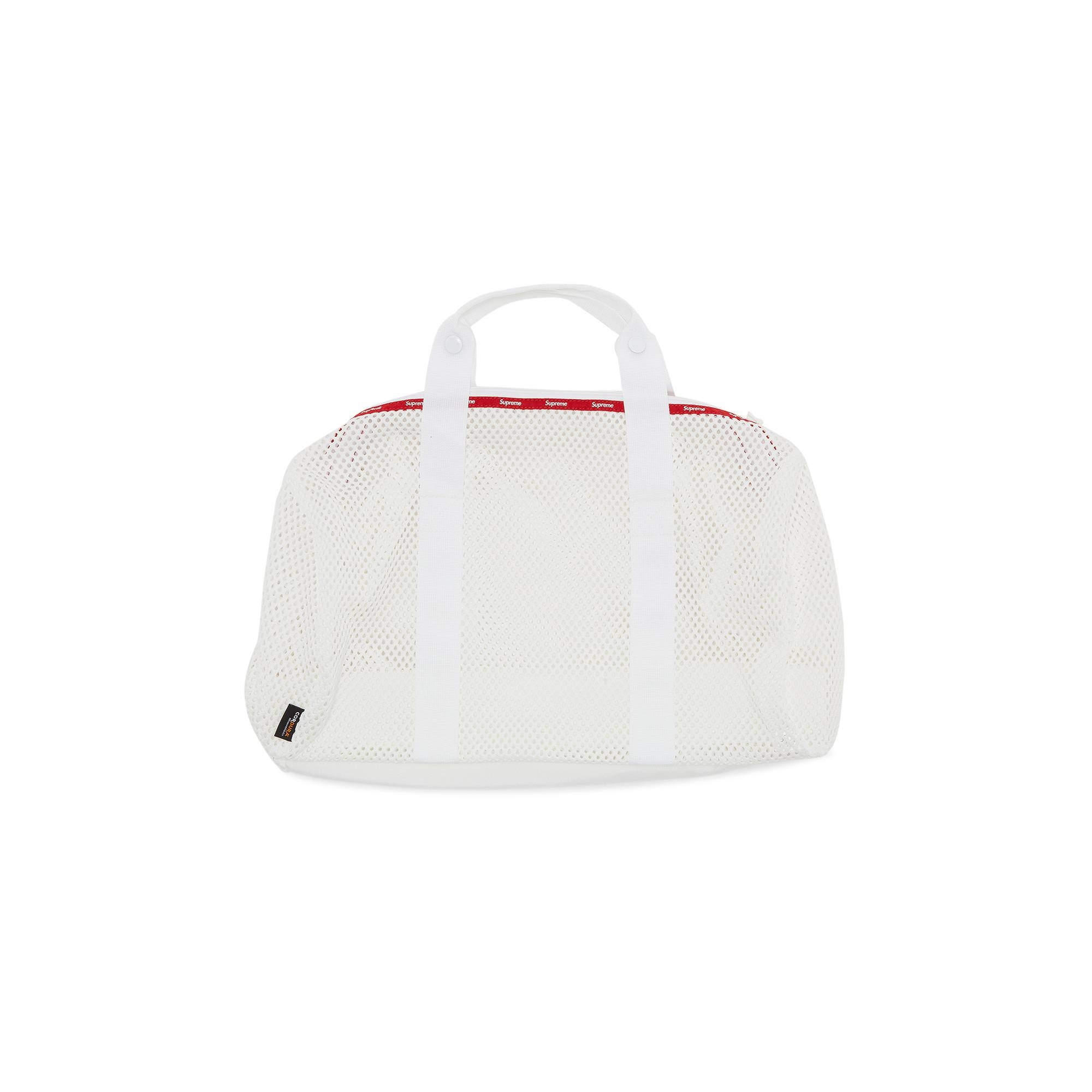 Supreme Mesh Duffle Bag 'White' - 2