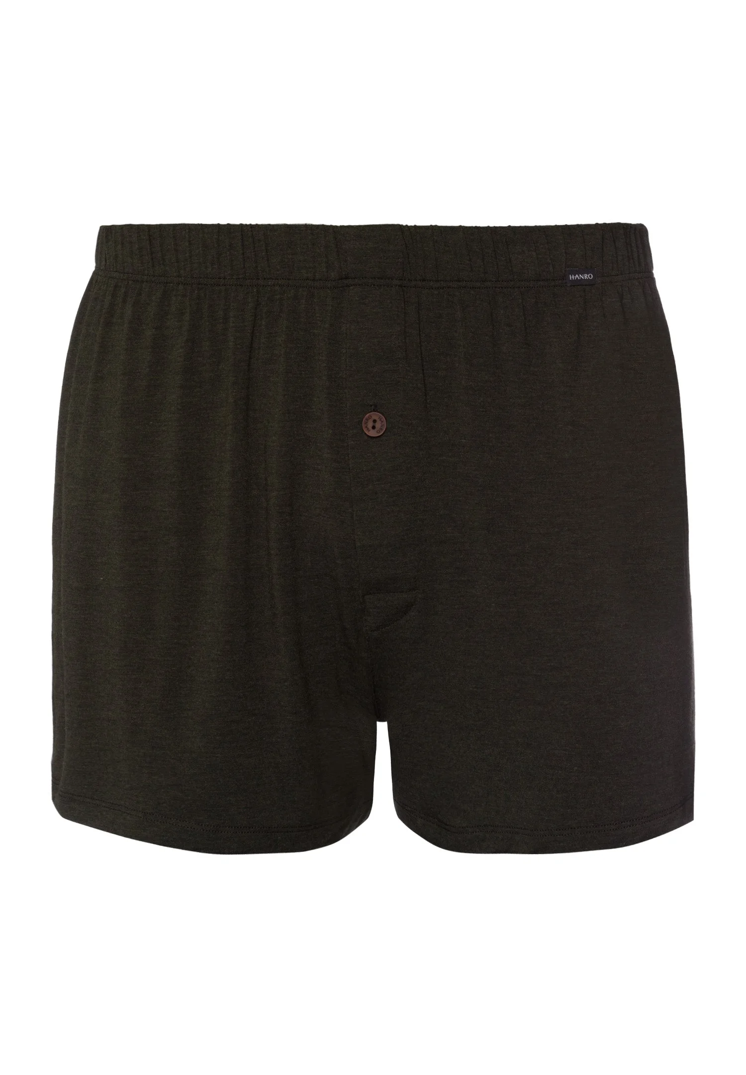 Casuals Single Jersey Boxer With Button Fly - 1