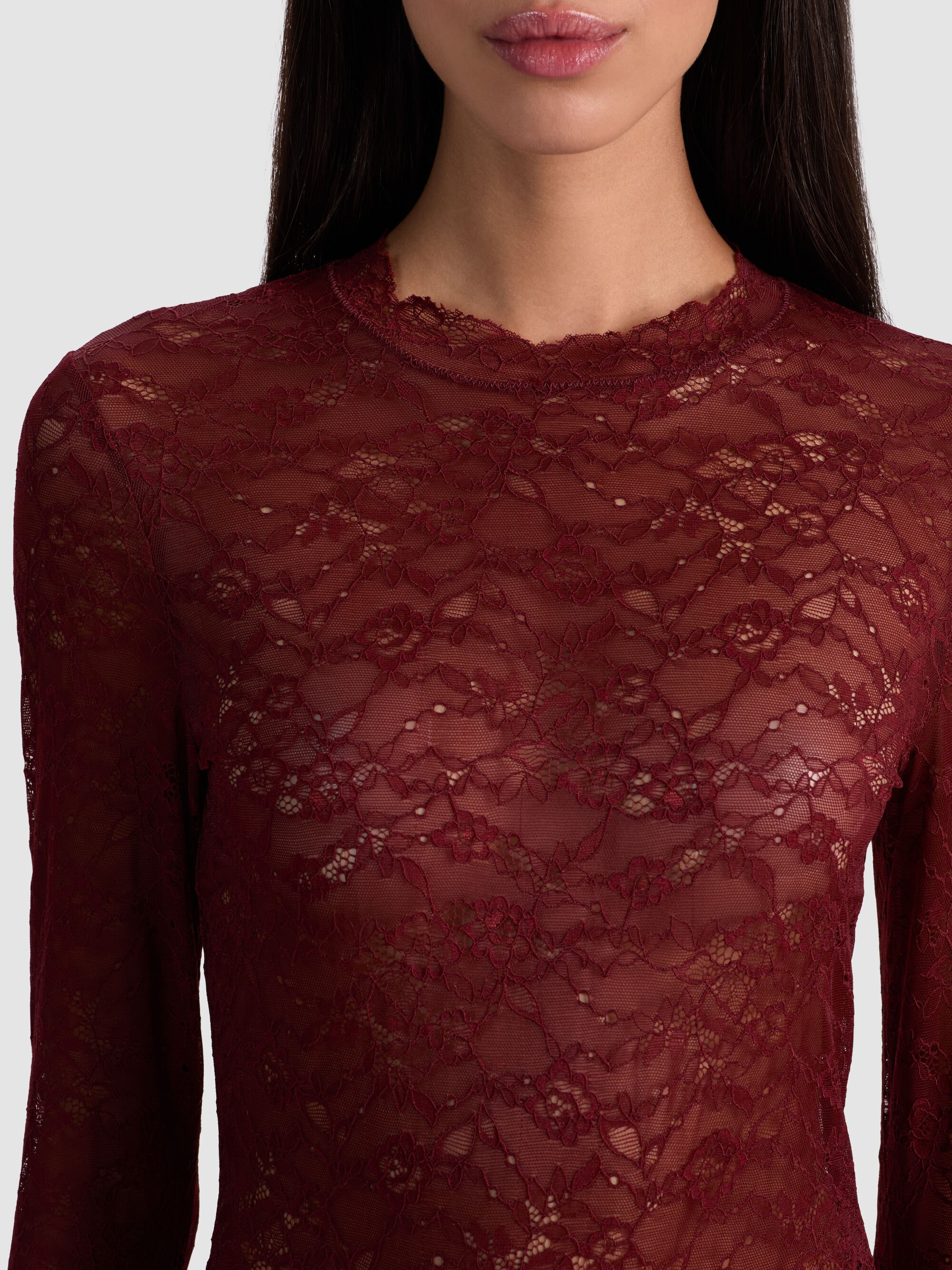 TAEYN LACE BODYSUIT - 4