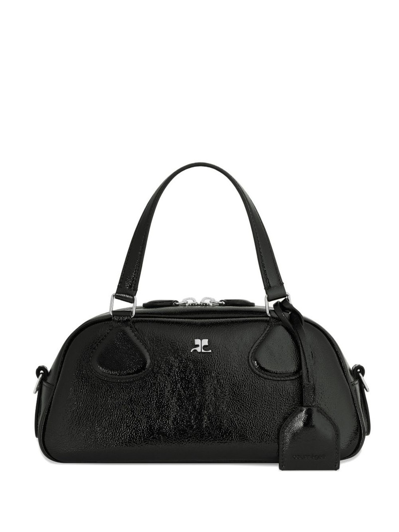 Friday leather top-handle bag 1