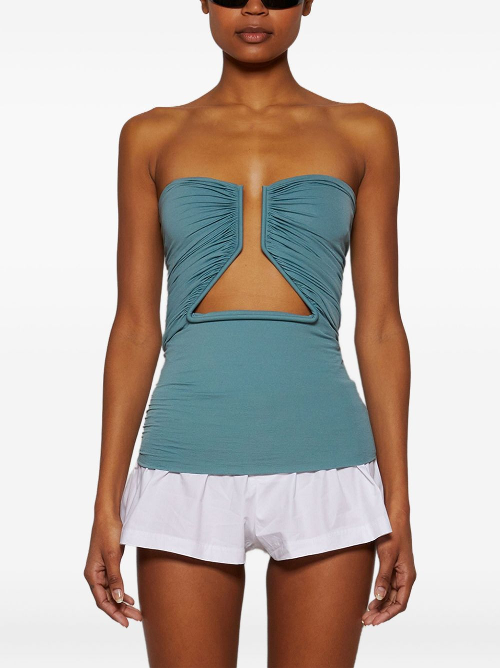 strapless top - 3