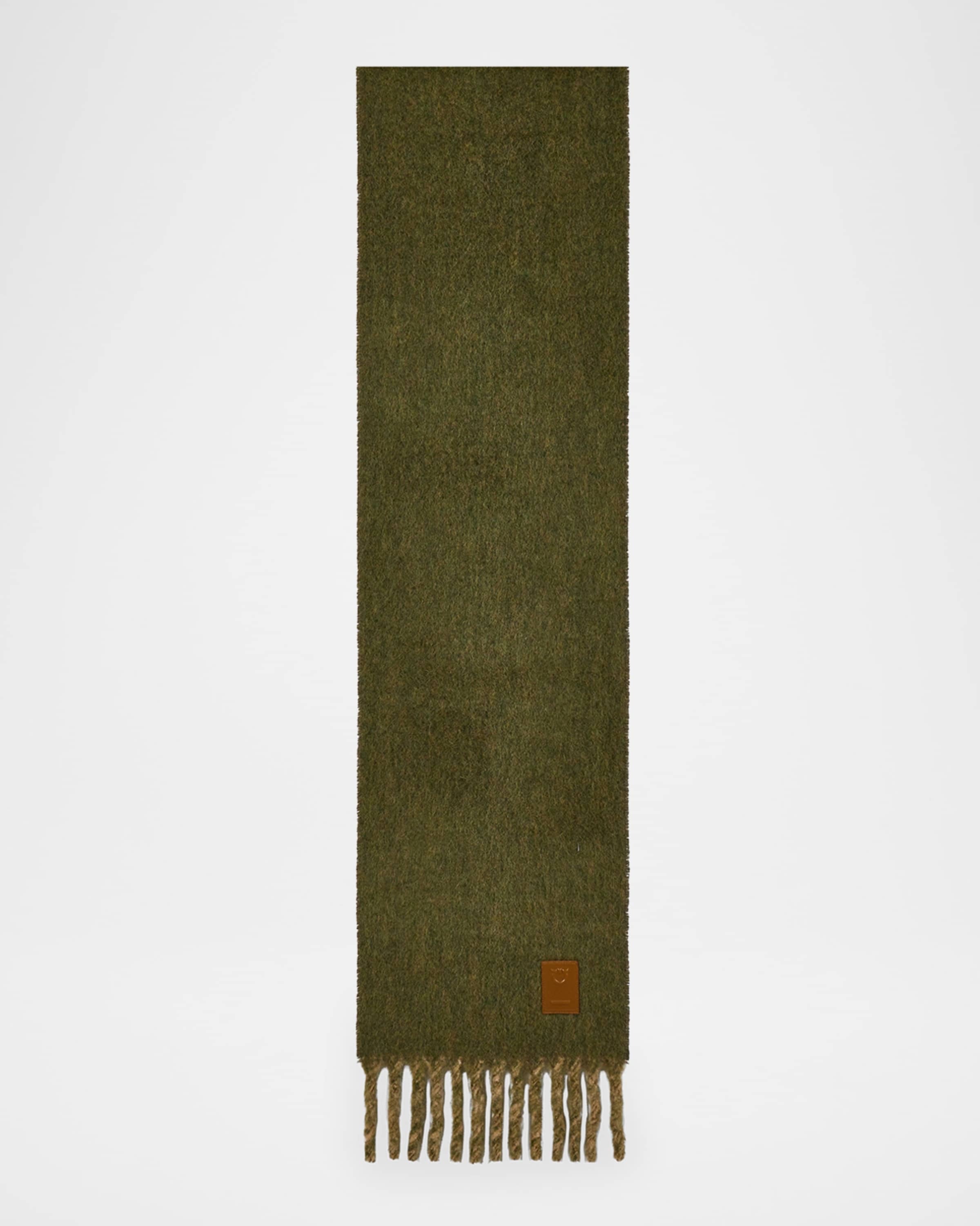 FERRAGAMO Double-Face Fringe Scarf neimanmarcus REVERSIBLE - Main Image