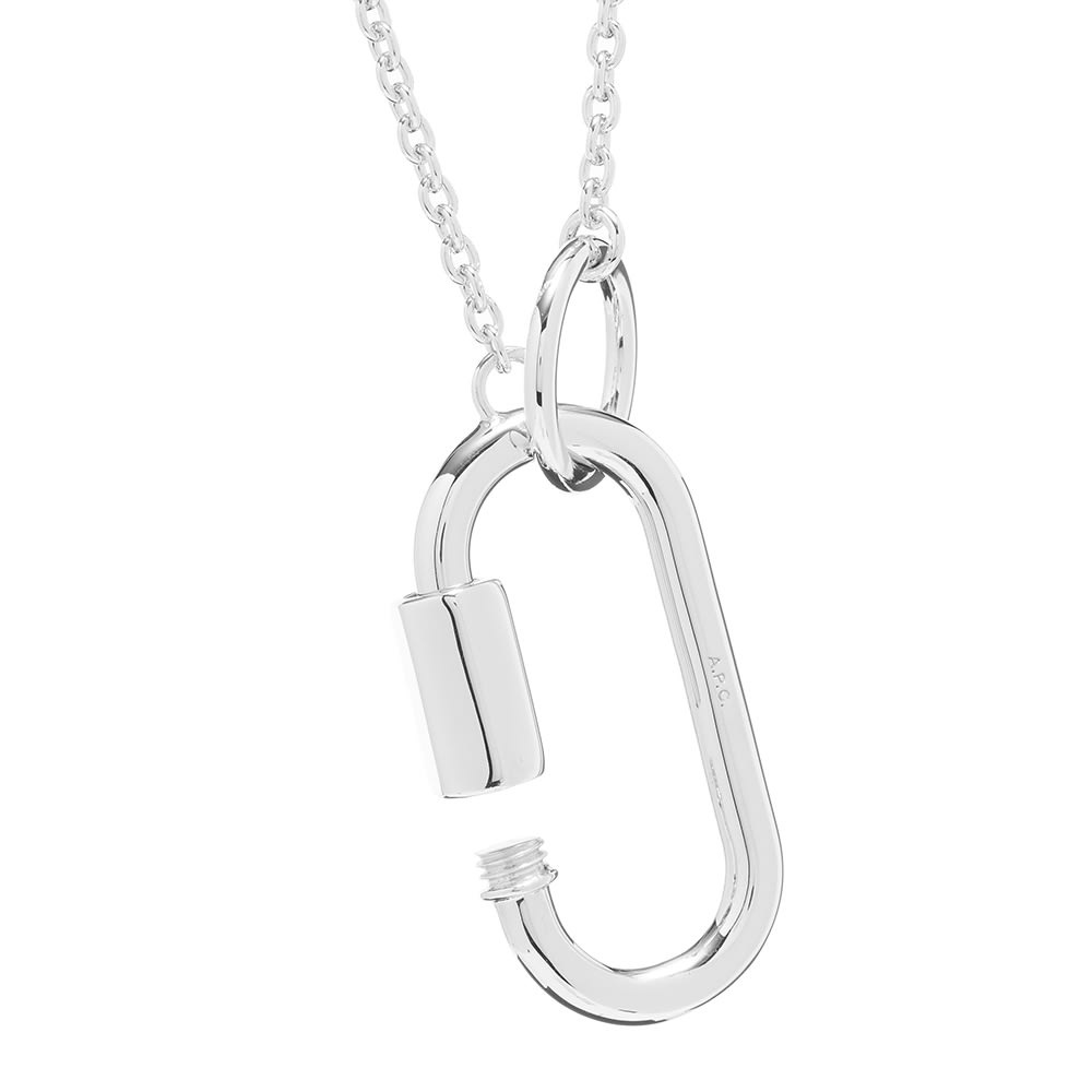 A.P.C. Max Carabiner Necklace - 2