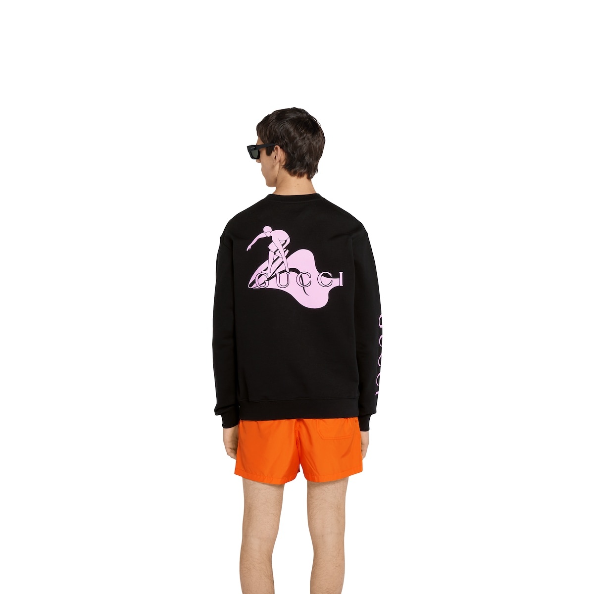 Printed cotton sweatshirt - 4