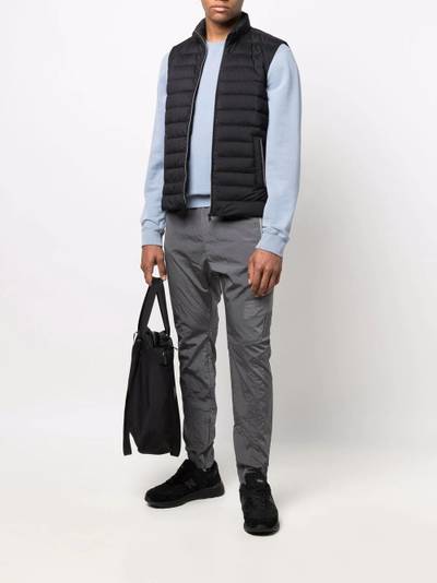 Herno high-neck padded down gilet outlook