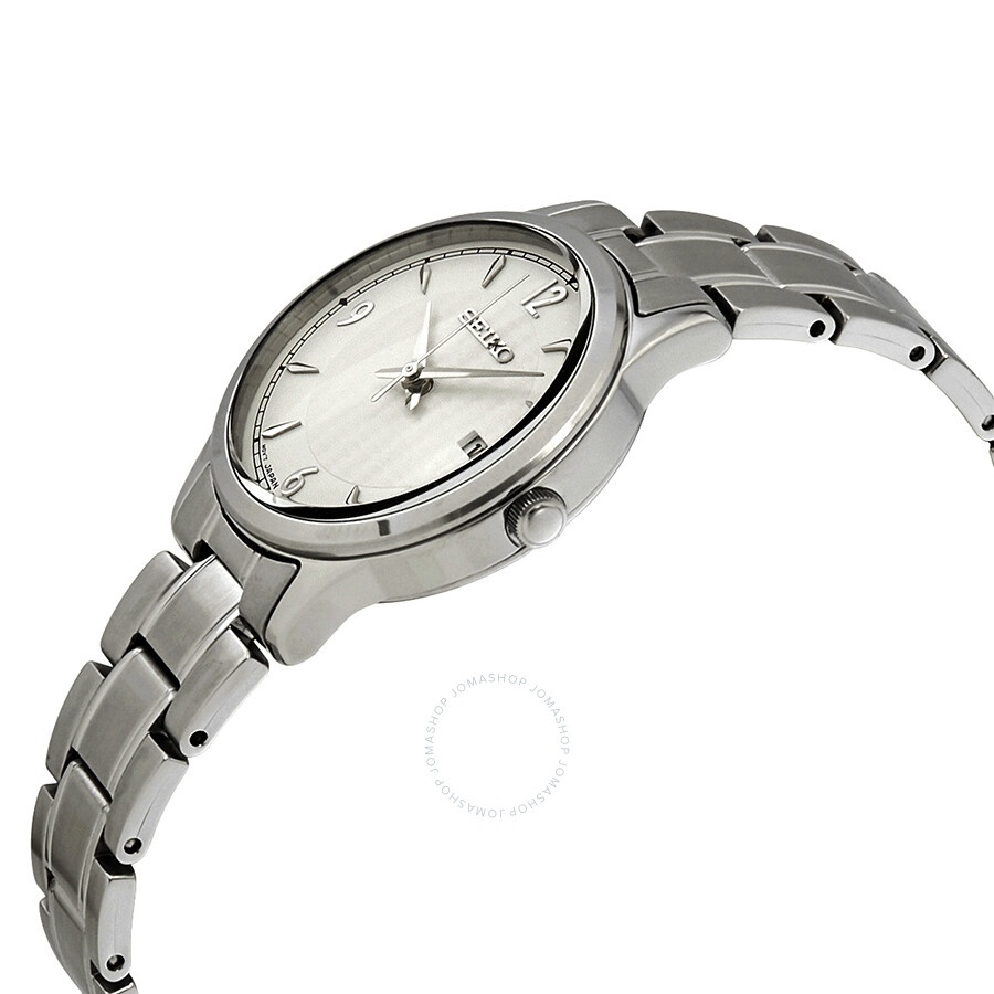 Seiko - Seiko Classic Silver Dial Ladies Watch SXDG93P1 - 2