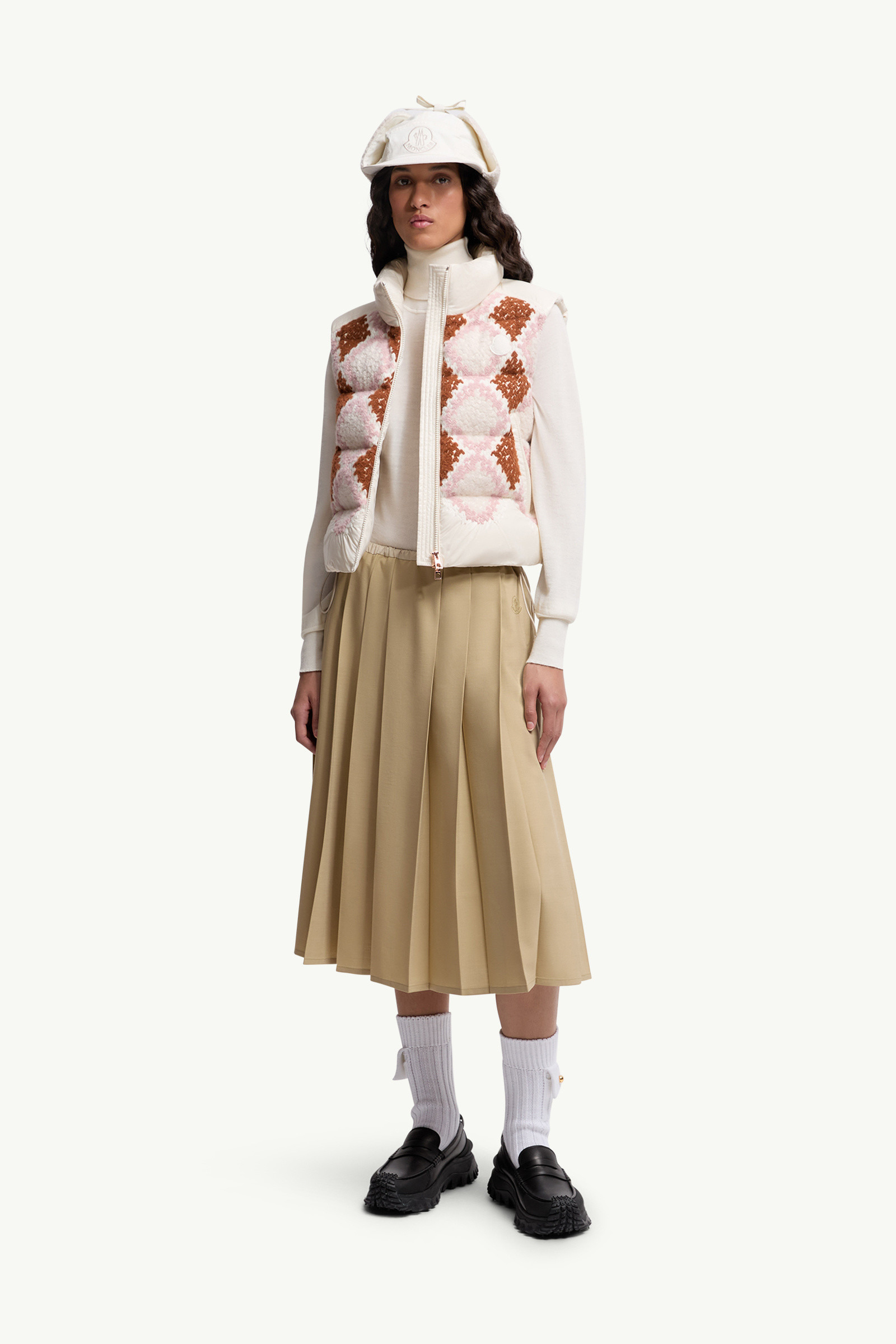 Pleated Midi Skirt - 2
