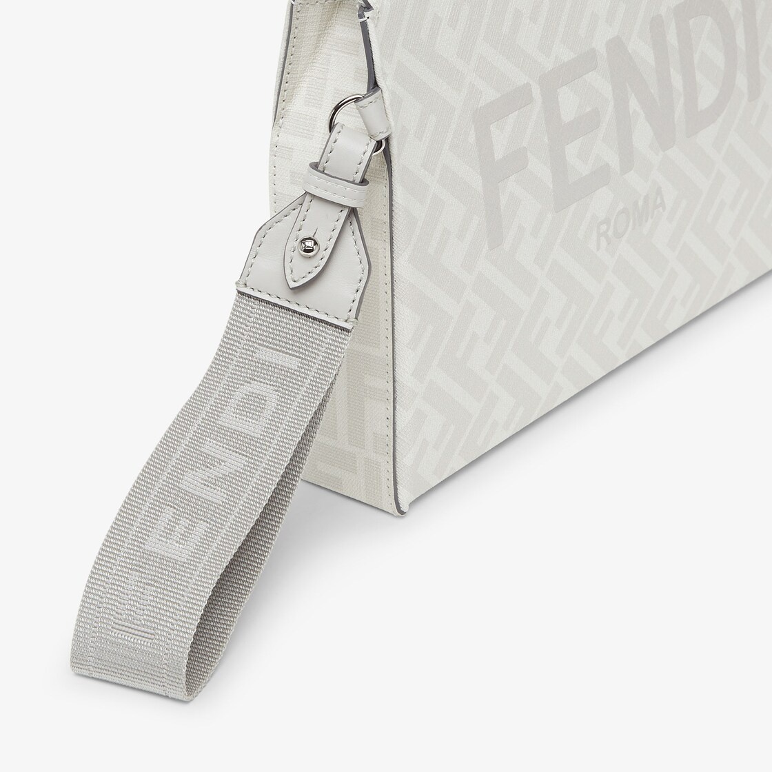 White FF fabric pouch - 5