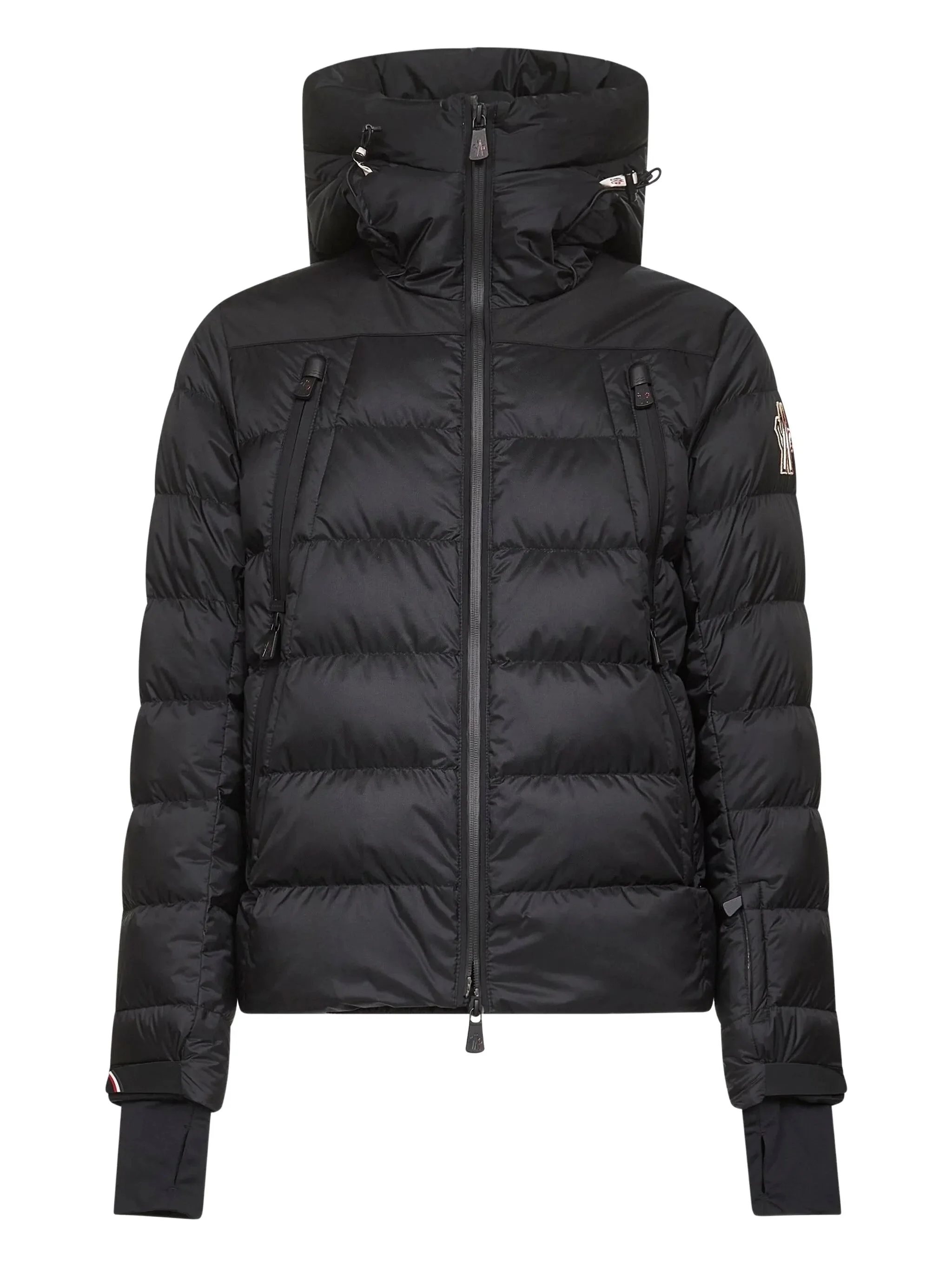 quilted hooded jacket - 1