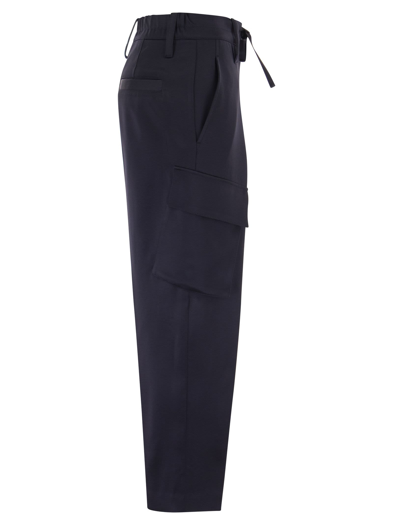Brunello Cucinelli Women Sartorial Cargo Trousers - 3