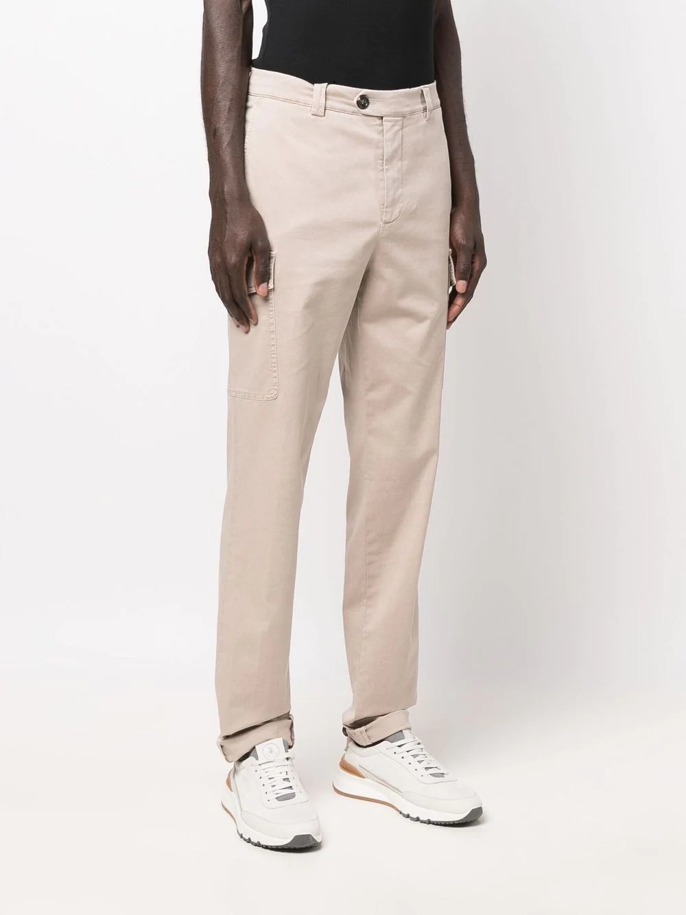 slim-cut trousers - 3