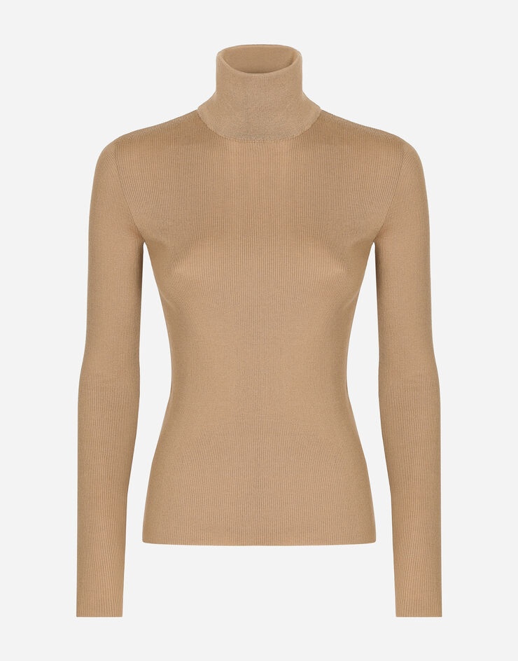 Cashmere turtle-neck sweater - 1