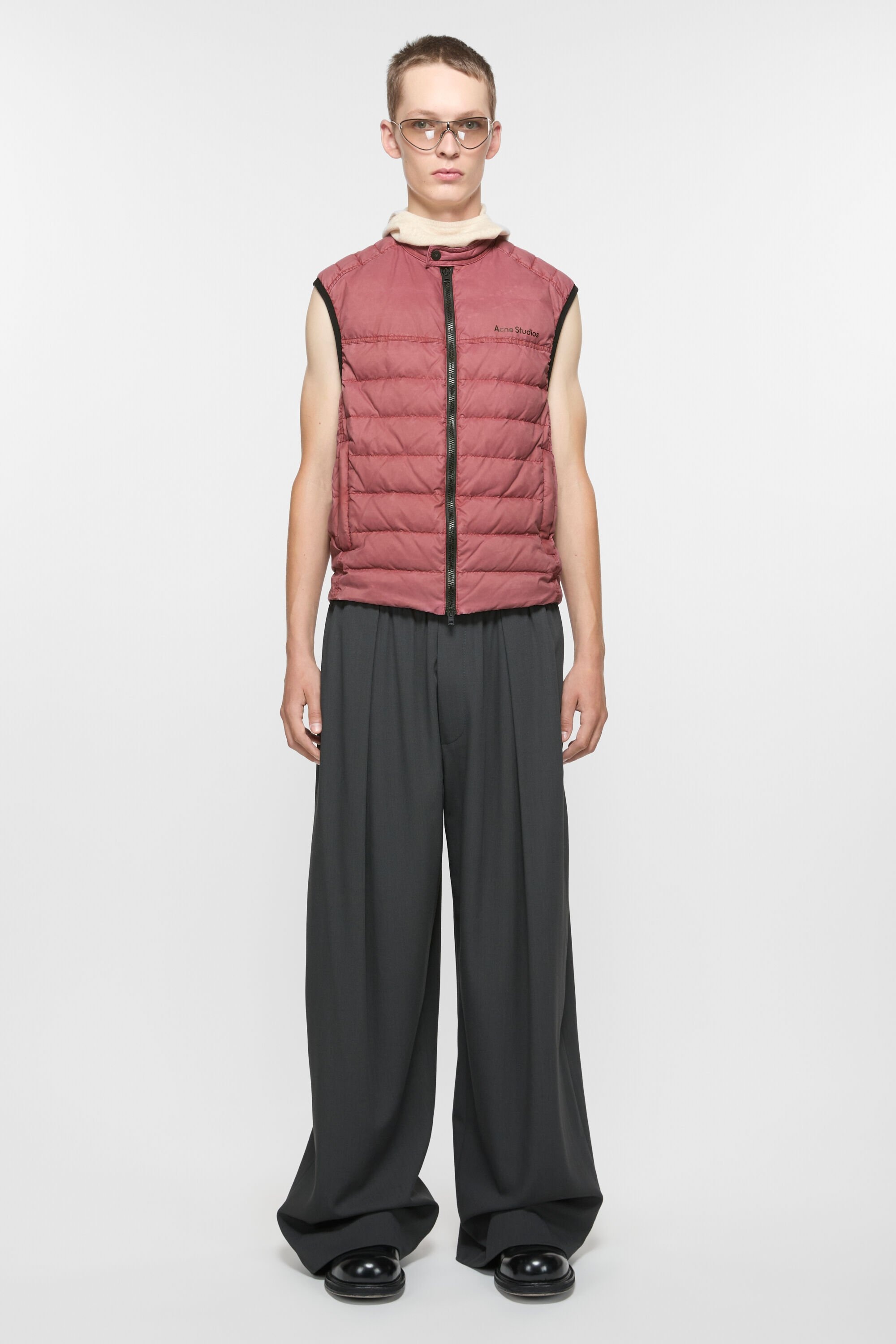 Down gilet - Red - 2