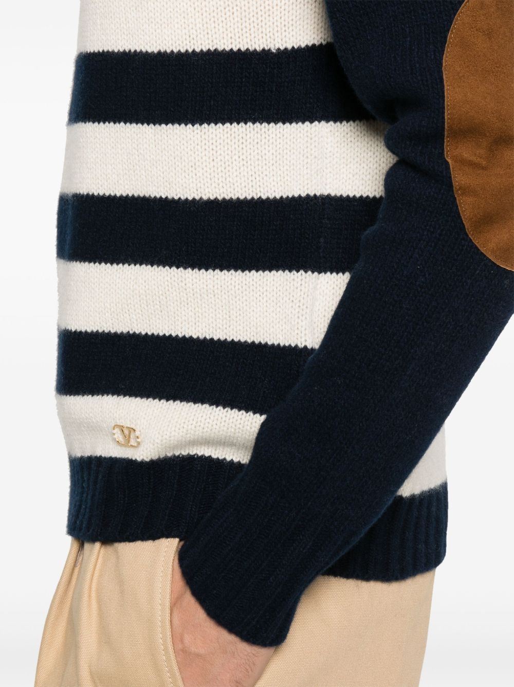 striped sweater - 5