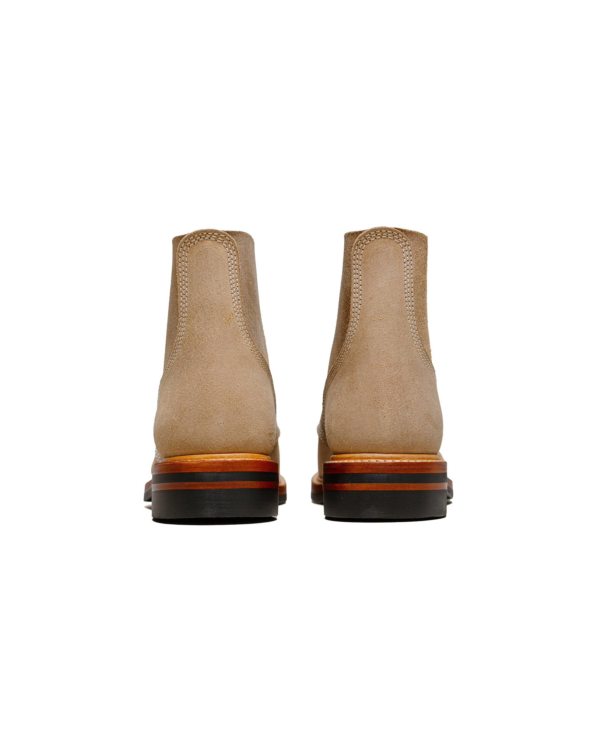 M-43 Service Shoes Horween Leather CXL Natural Roughout - 4