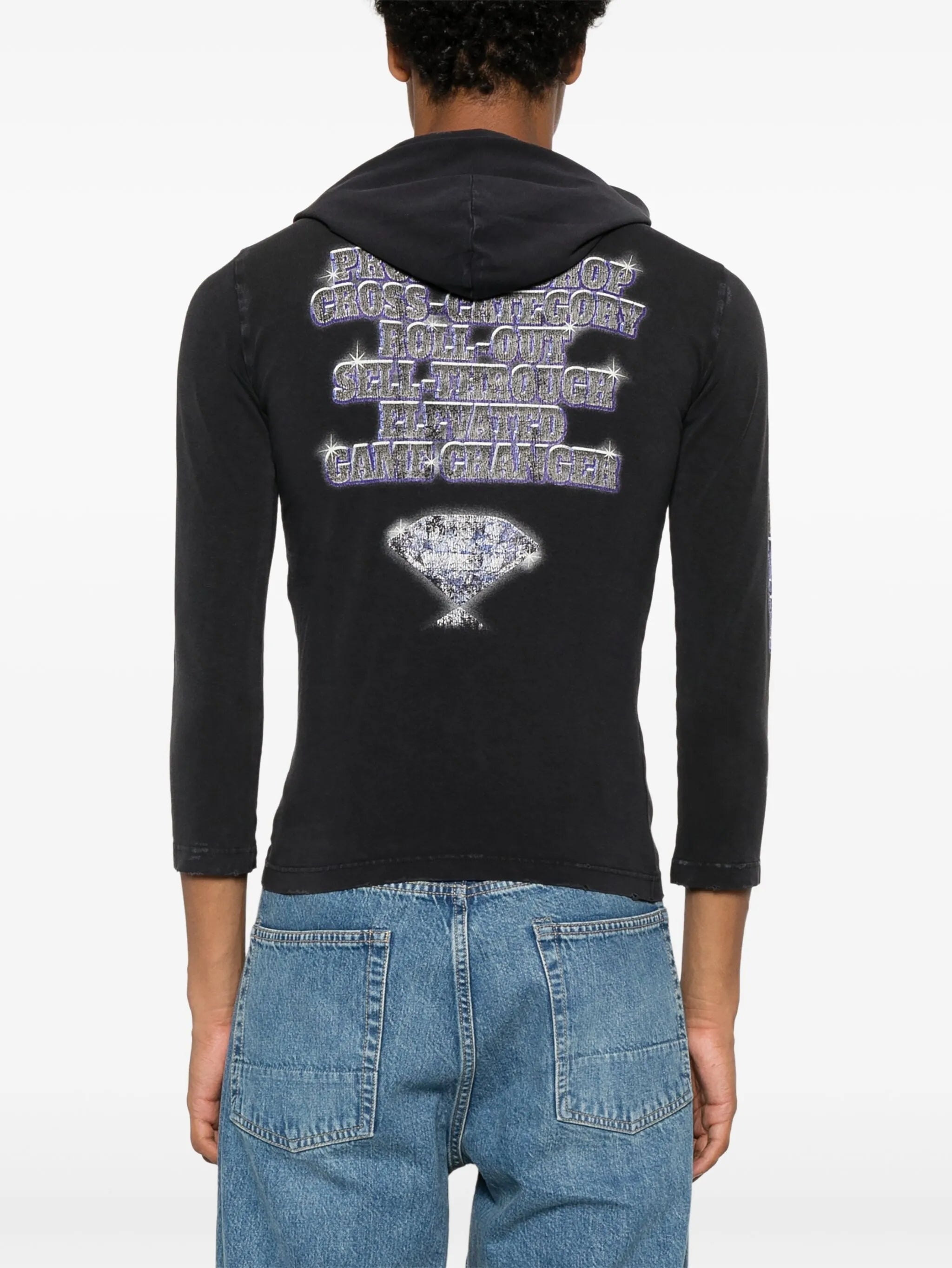SNBN Hooded Long-sleeve T-shirt - 4