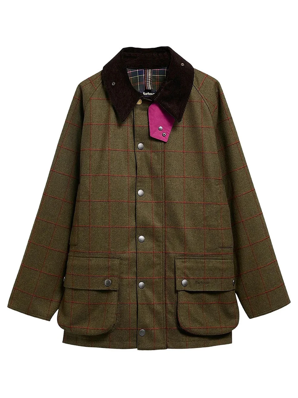 PAUL SMITH LOVES BARBOUR: BEAUFORT WOOL JACKET - 1