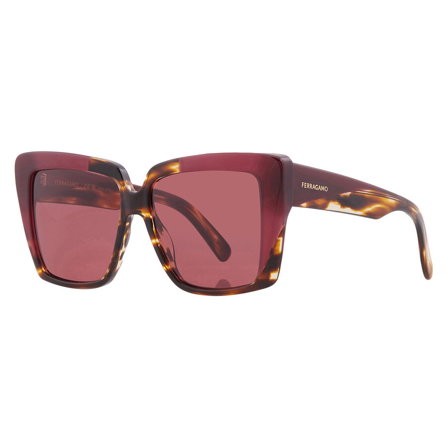 Ferragamo Red Square Ladies Sunglasses SF1060SN 215 55 - 2