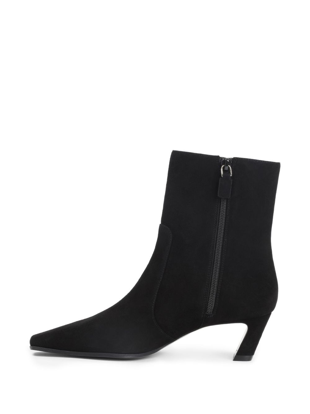 50mm suede zip-fastening boots - 3