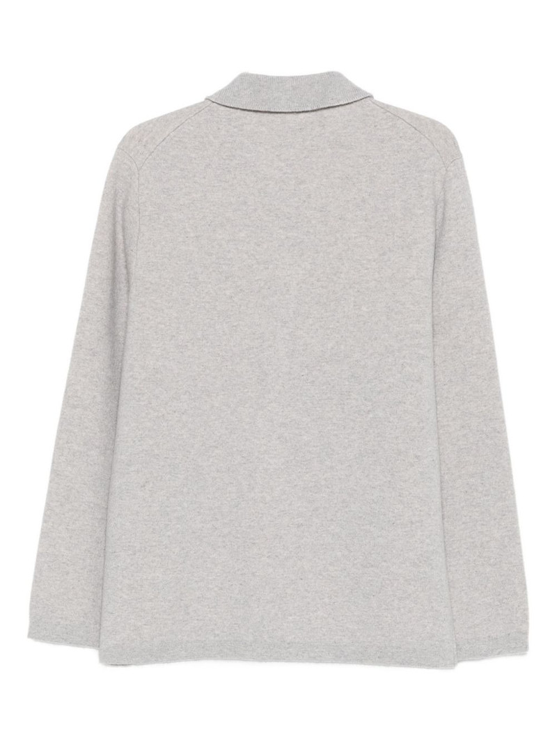 LARDINI wool-blend shirt jacket outlook