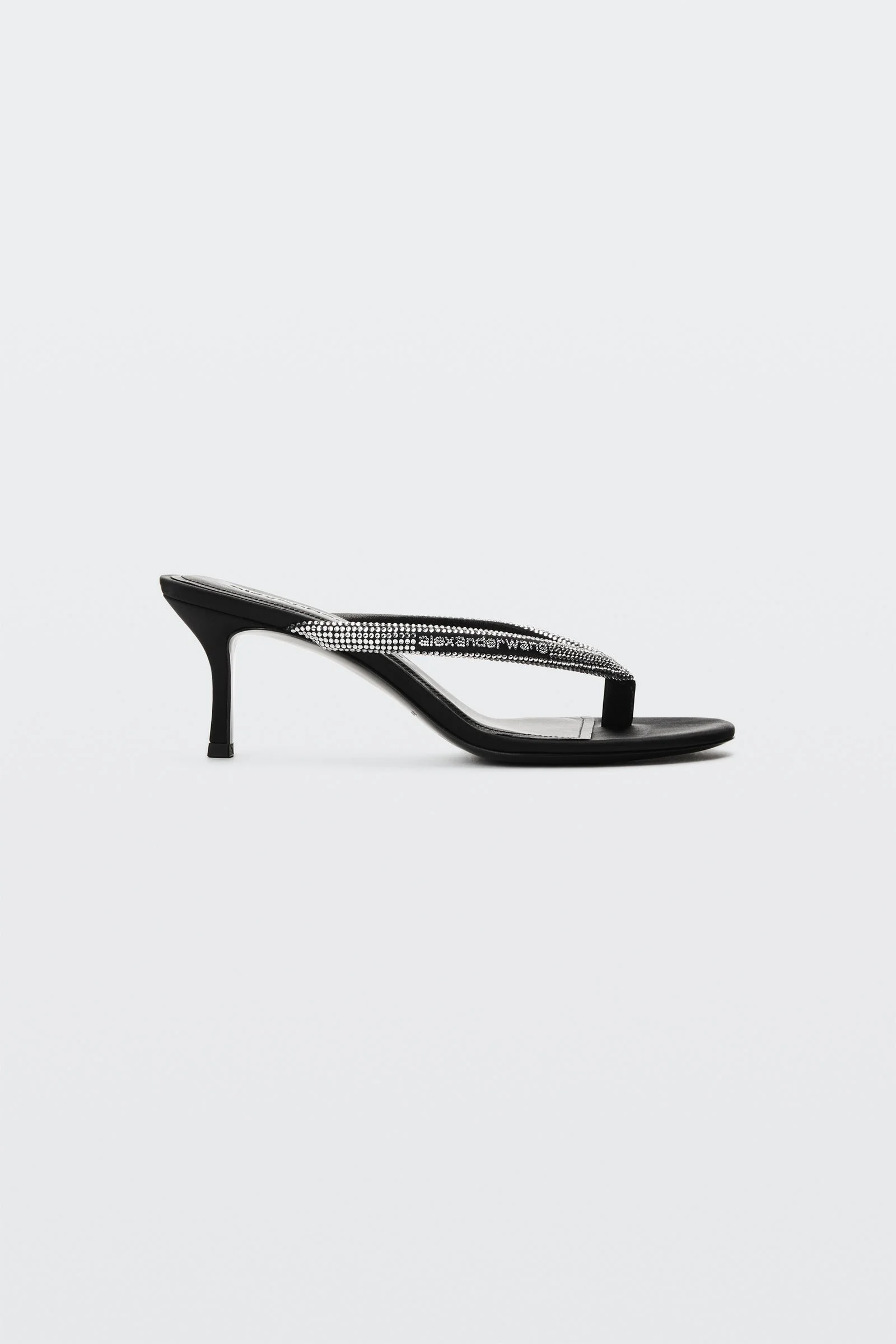 courtney 65mm thong logo sandal - 1