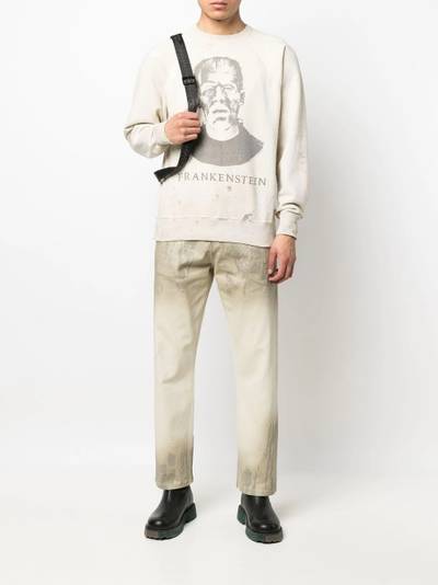 SAINT M×××××× Saint Michael Frankenstein sweatshirt outlook