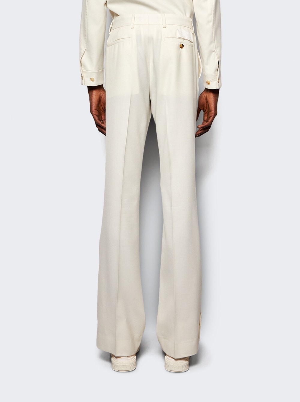 Ma Flare Trousers Alabaster - 4