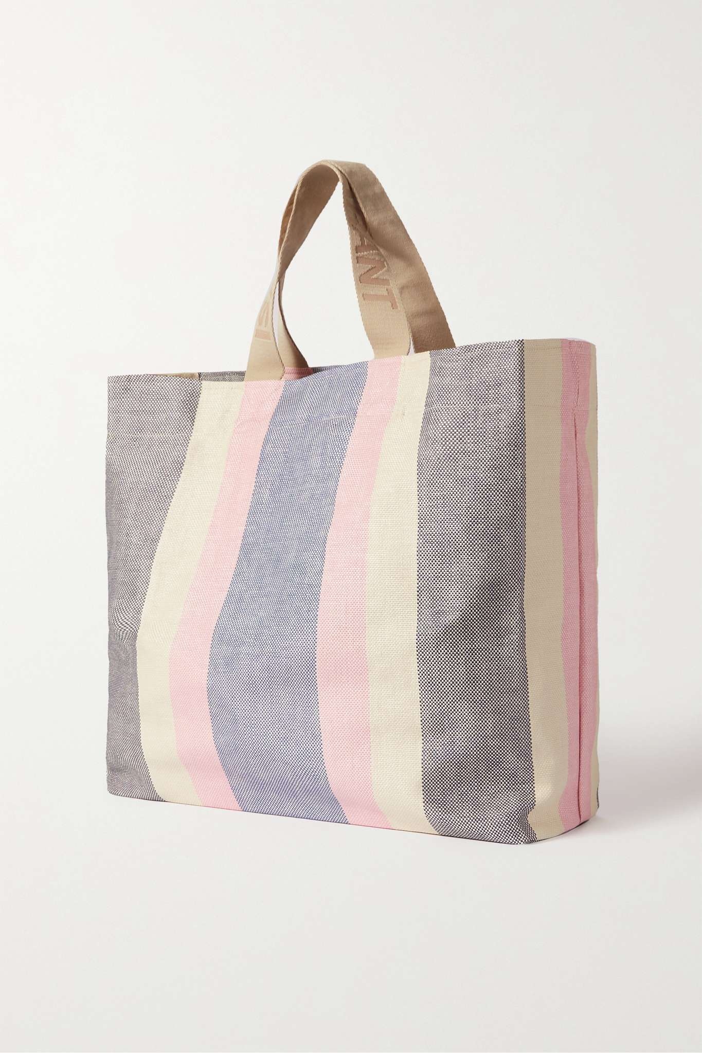 Itak striped canvas tote - 3