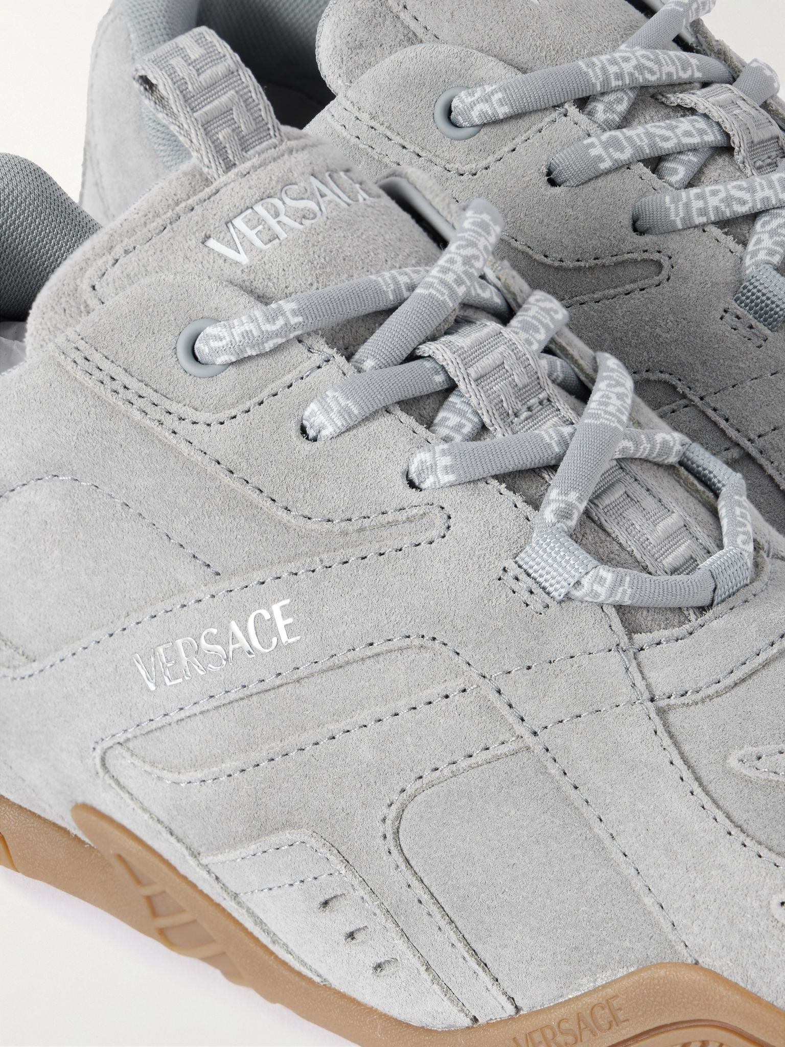 Galaxia Suede Sneakers Gray - 5