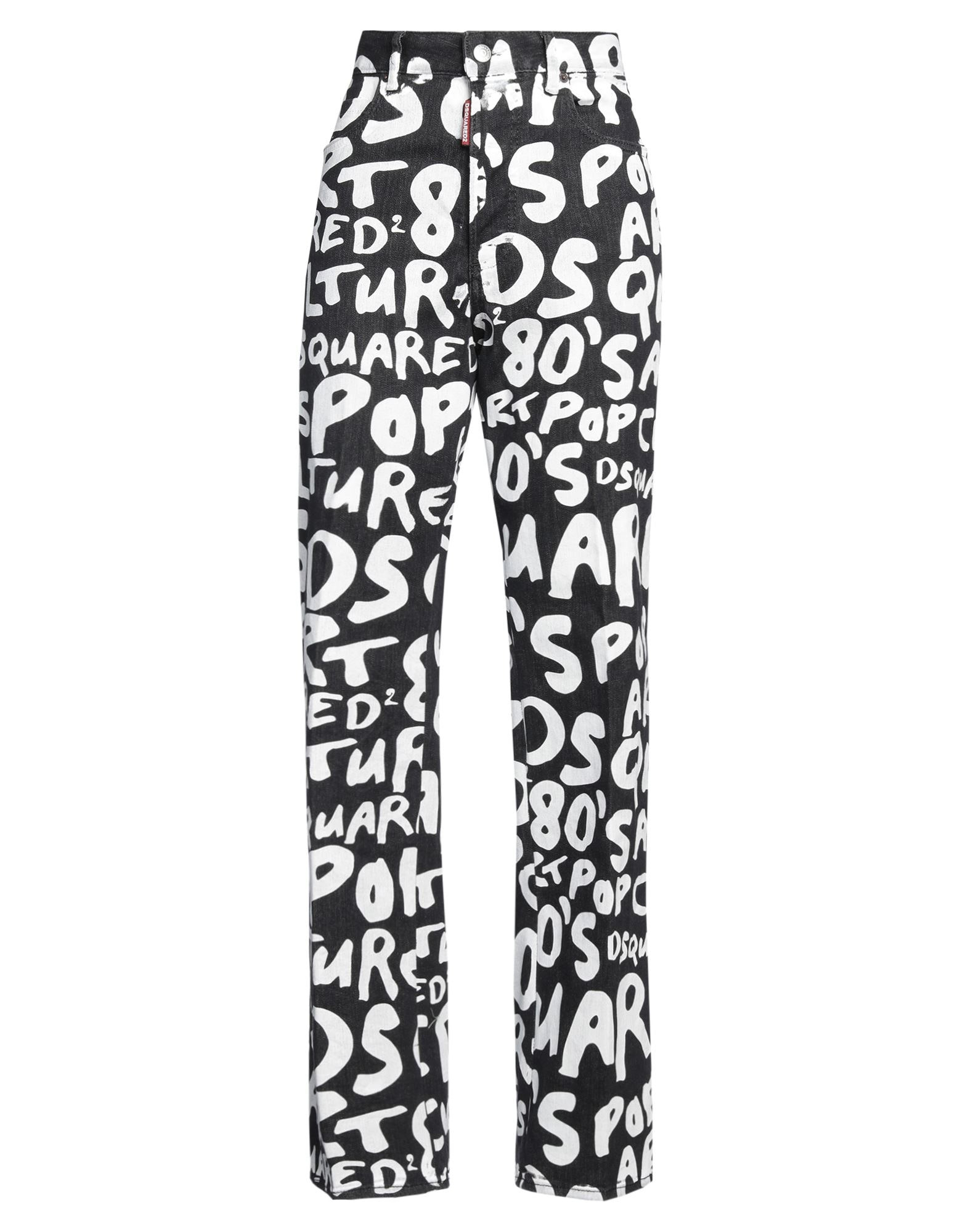Black Women's Denim Pants - 1