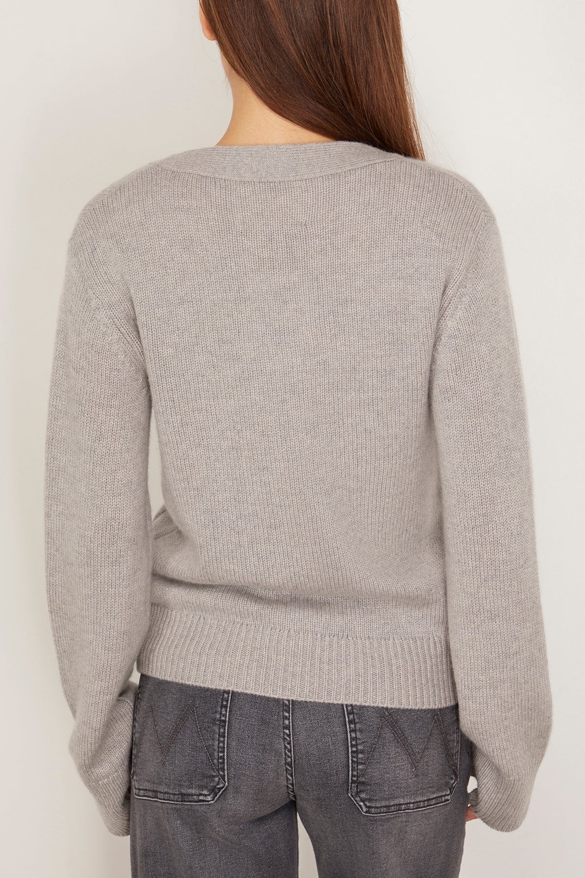 Danni Cardigan in Dove Grey - 4