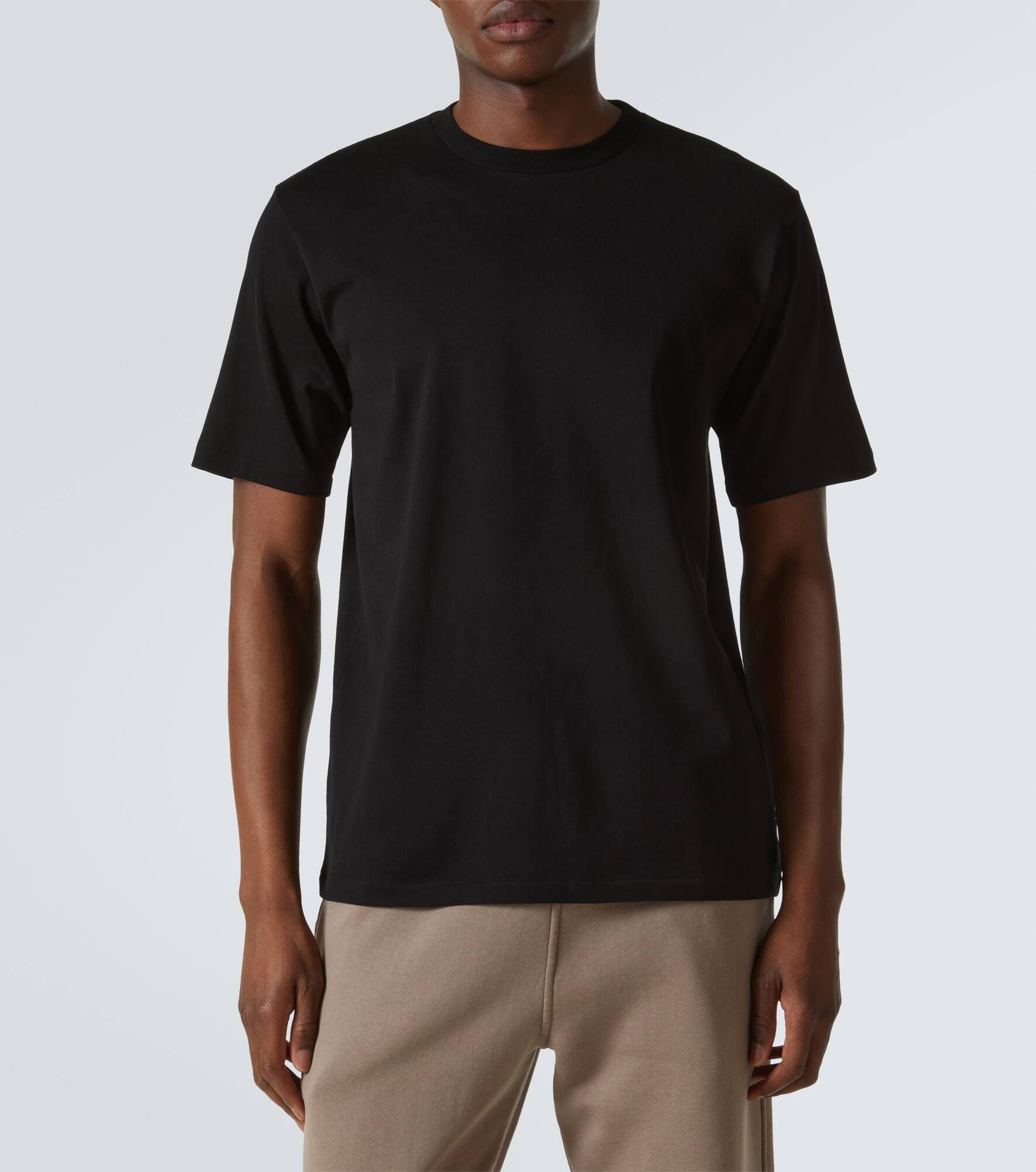 Luster Plaiting cotton T-shirt - 3