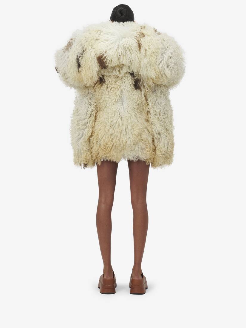 Exploded Shearling Coat - 4