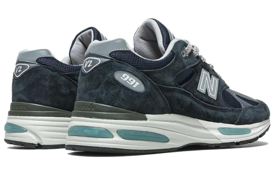 New Balance 991v2 Made in England 'Dark Navy' U991NV2 - 3