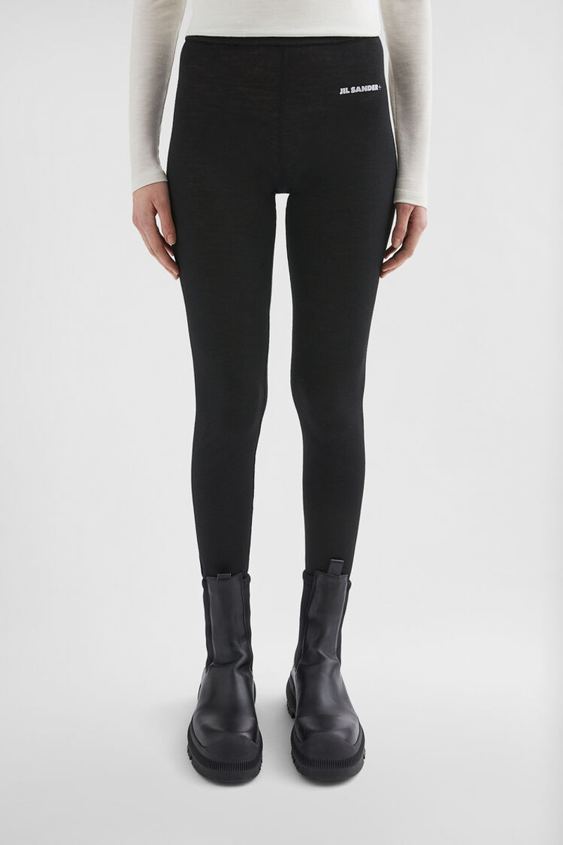 Jil Sander Lightweight Wool Blend Leggings outlook