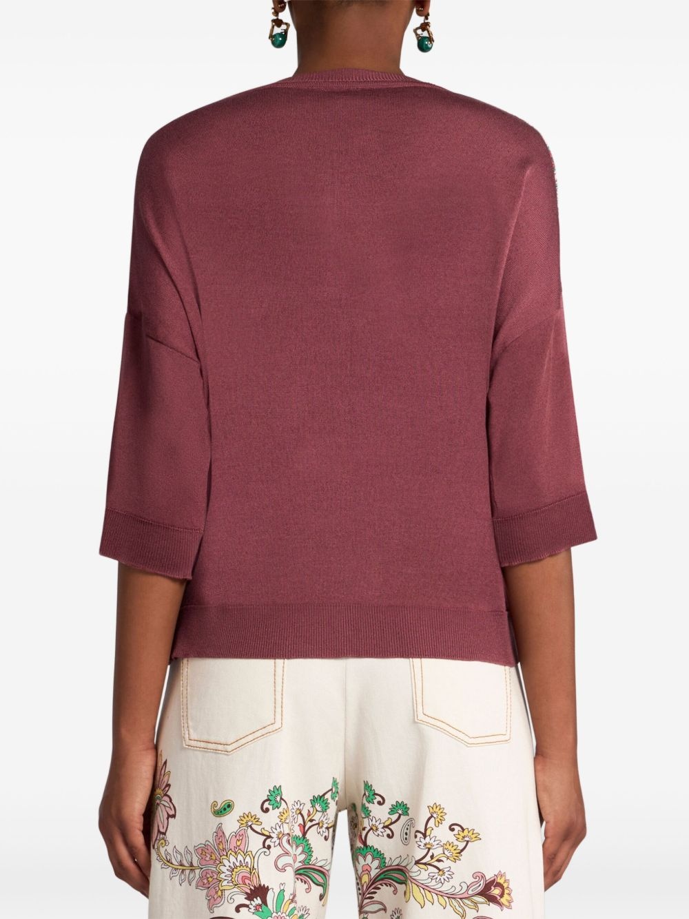 knitted t-shirt - 3