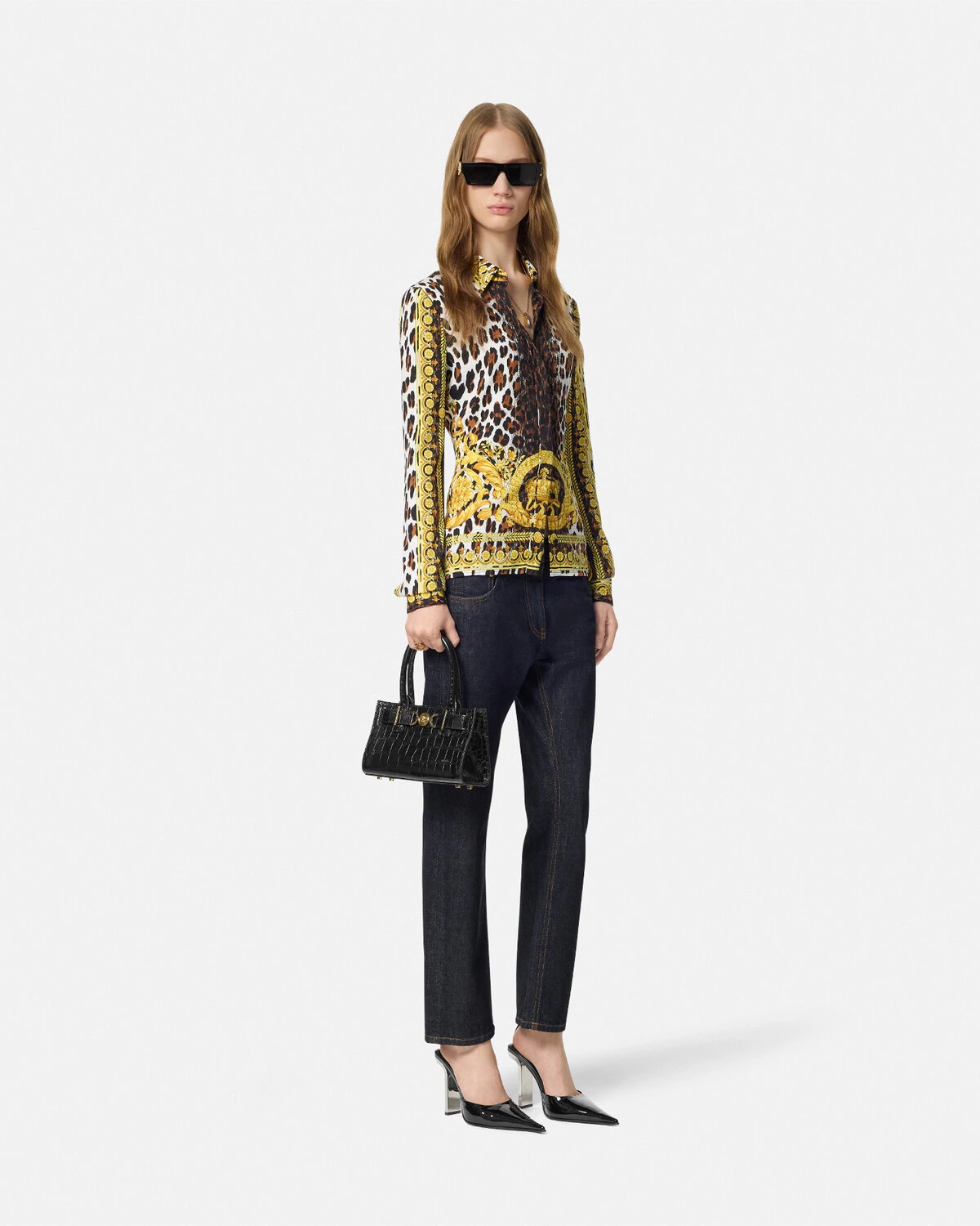Wild Barocco Silk Fitted Shirt - 2
