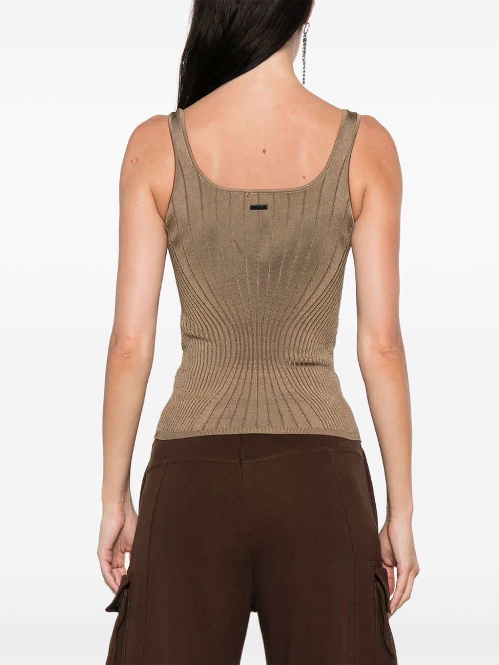 ribbed tank top - 4
