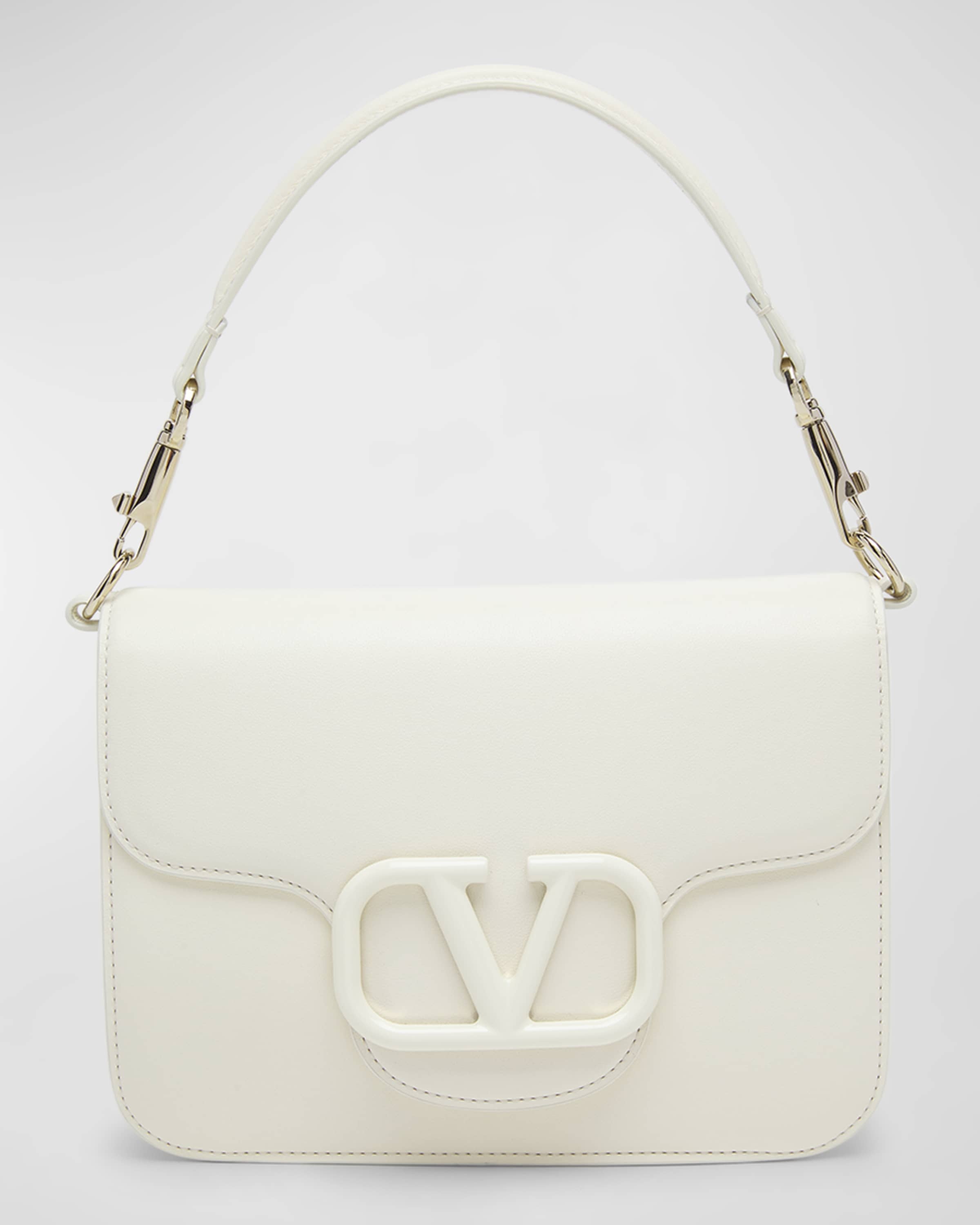 Loco VLOGO Flap Leather Shoulder Bag - 1