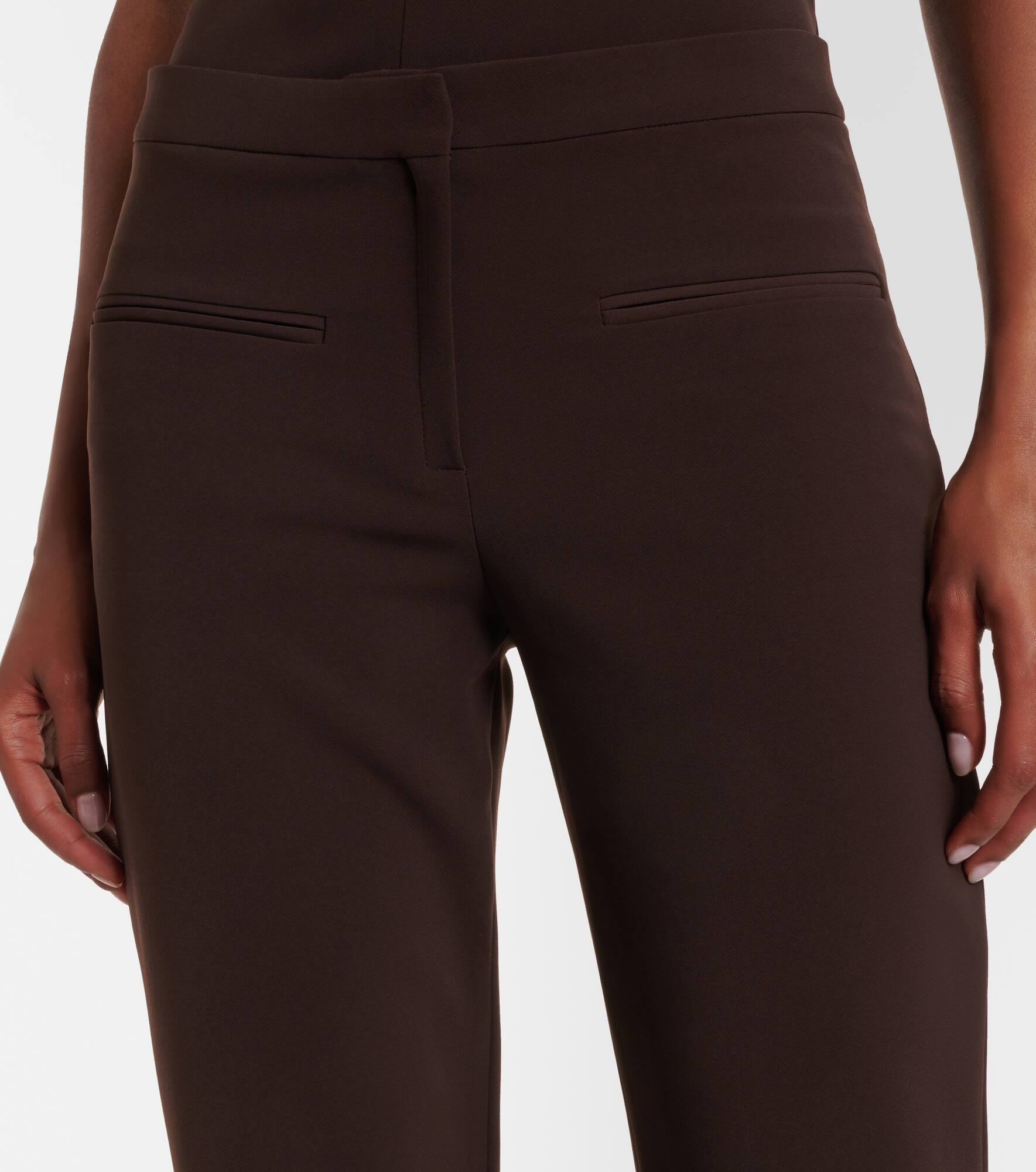 High-rise flared pants - 4