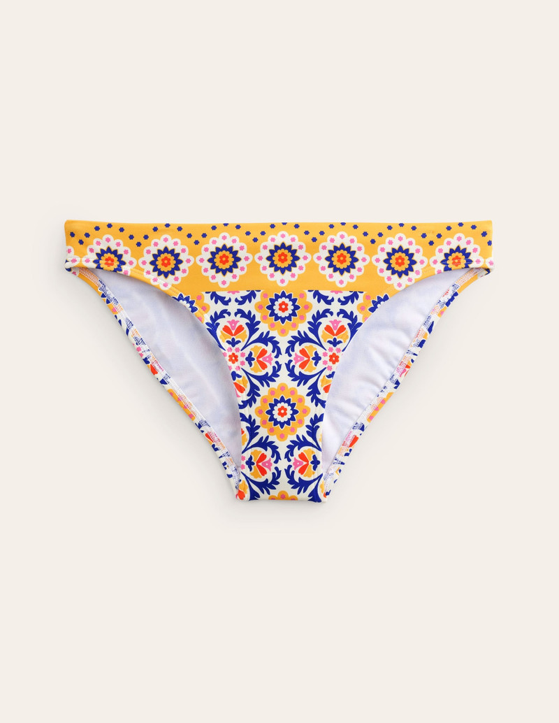 Classic Bikini Bottoms-Artisan Gold, Mosaic Tile - 1