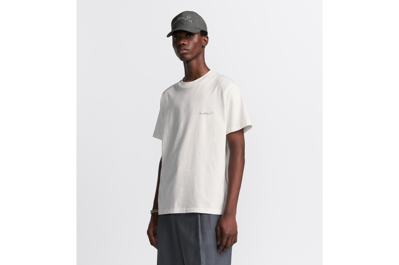 Handwritten Christian Dior Relaxed-Fit T-Shirt 2