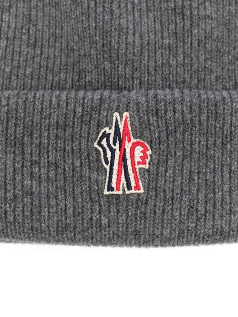 Moncler Grenoble wool beanie hat outlook