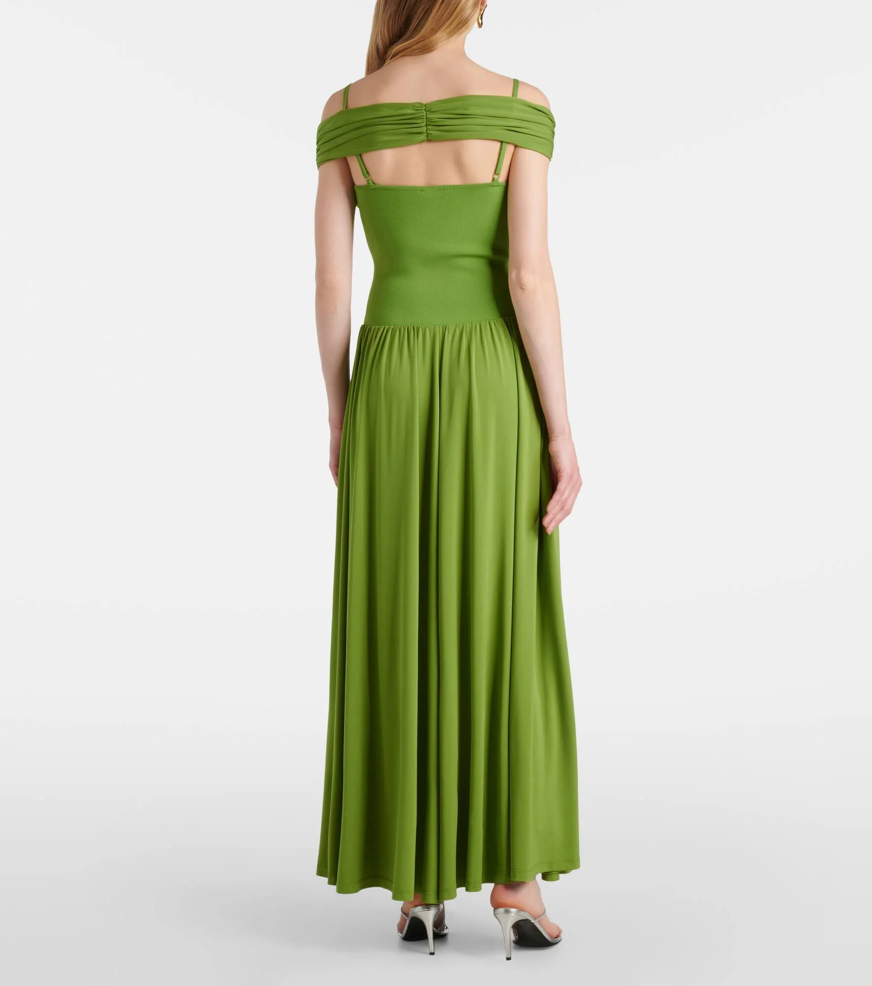 annika velvet maxi dress Adriana Velvet Halter Neck Cut Out Maxi Dress in Wine