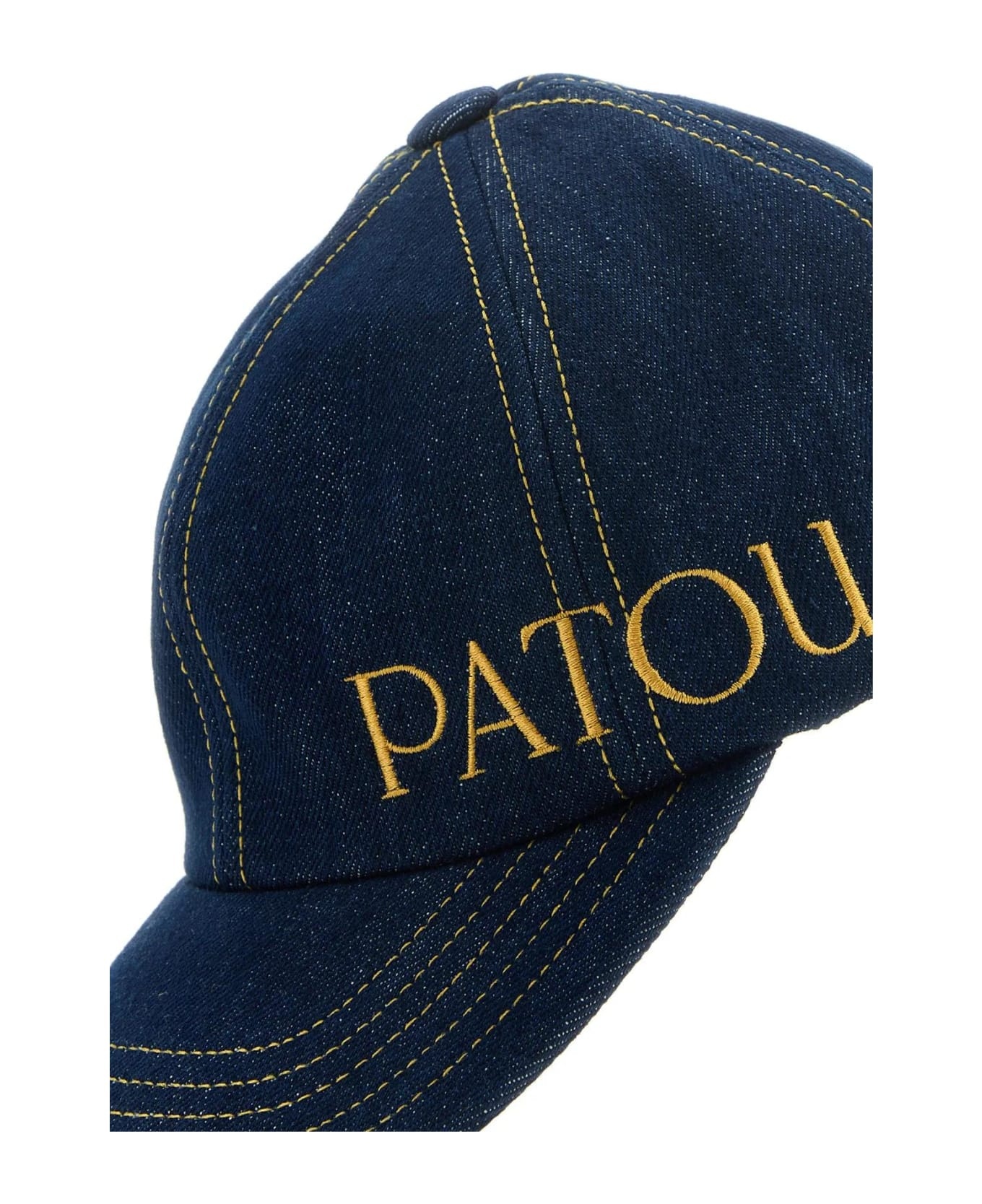 Blue Denim Baseball Cap - 4
