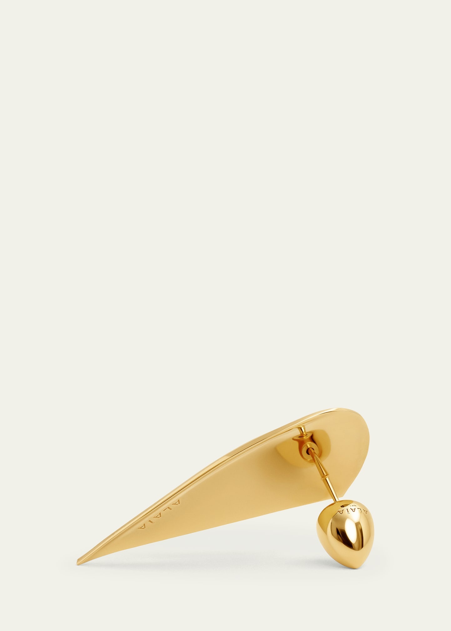 Half Heart-Shaped Earrings - 4