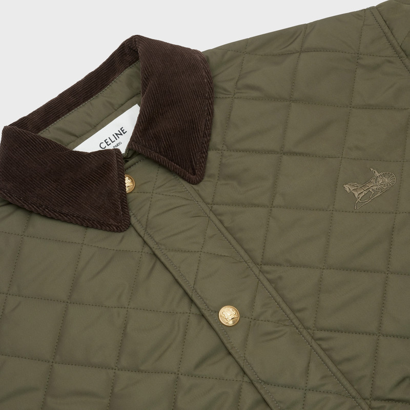 QUILTED HUNTING JACKET IN LIGHTWEIGHT NYLON 3